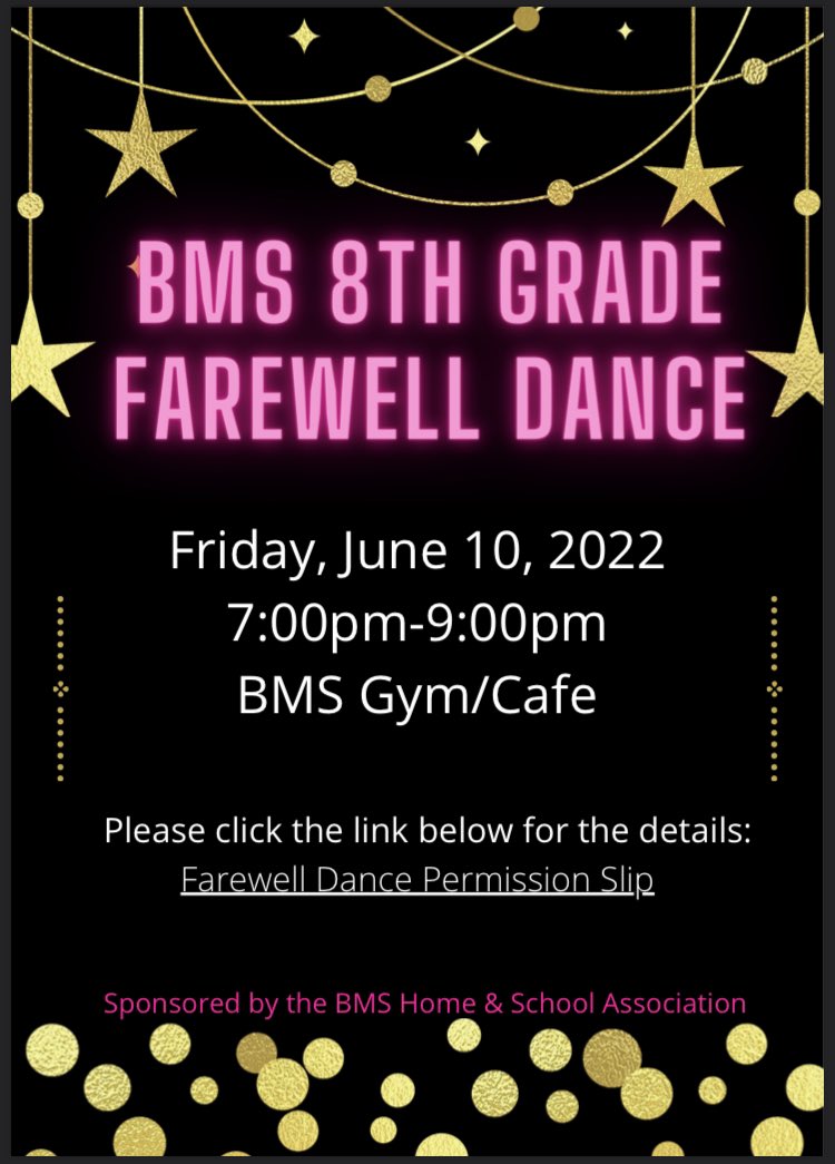 BMS 8th grade Farewell Dance: docs.google.com/document/d/1aE…