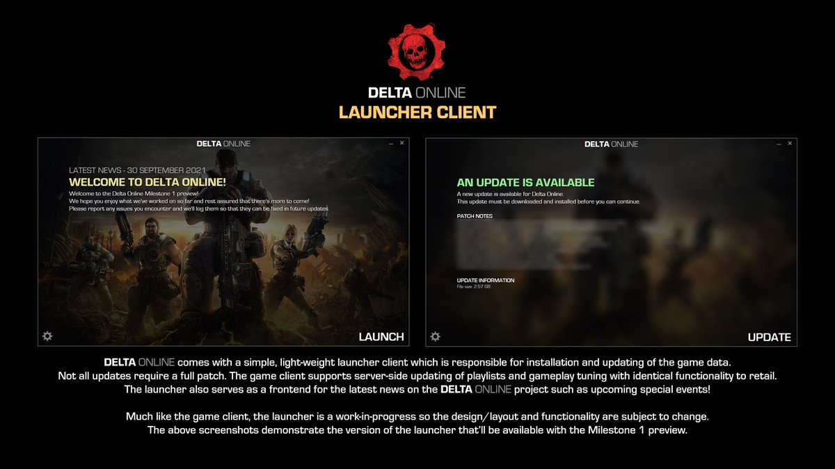 DeltaOnlinePC's tweet photo. Delta Online is a community project that's attempting to bring the full vanilla retail experience to PC. No more fps cap, reworked unlockable system for items unobtainable , #Gears5 https://t.co/nrAfBsREx6