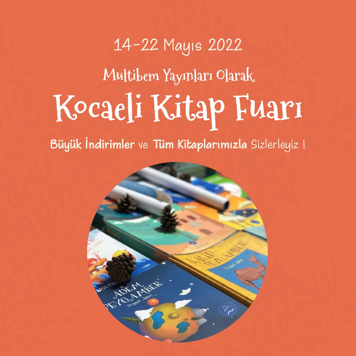 14-22 Mayıs tarihleri arasında Kocaeli Kitap Fuarındayız 🎉

Büyük indirimleri kaçırmamak için bizi ziyaret edeblirsiniz :)

#kocaelikitapfuarı