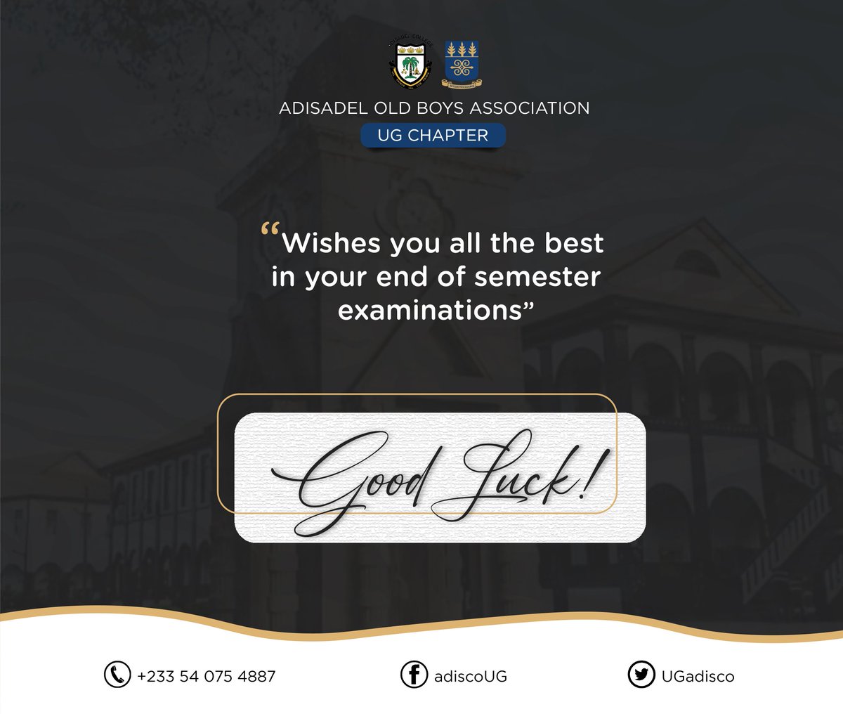 adisco_global's tweet photo. Give nothing but your best. All the best🦓! https://t.co/s9vzJ7Adq3