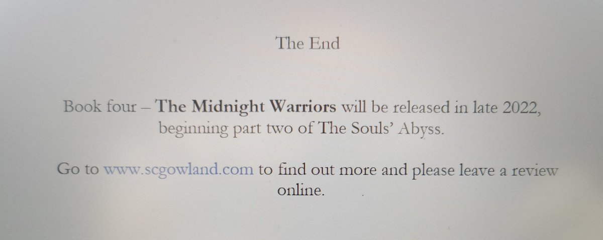 SteveGowland's tweet photo. Finally.... 
#200WordsADay #newbook #fantasybooks #TheSoulsAbyss #iamcreating #writers #fantasy #SPFBO8 https://t.co/1ee3F1yHX1