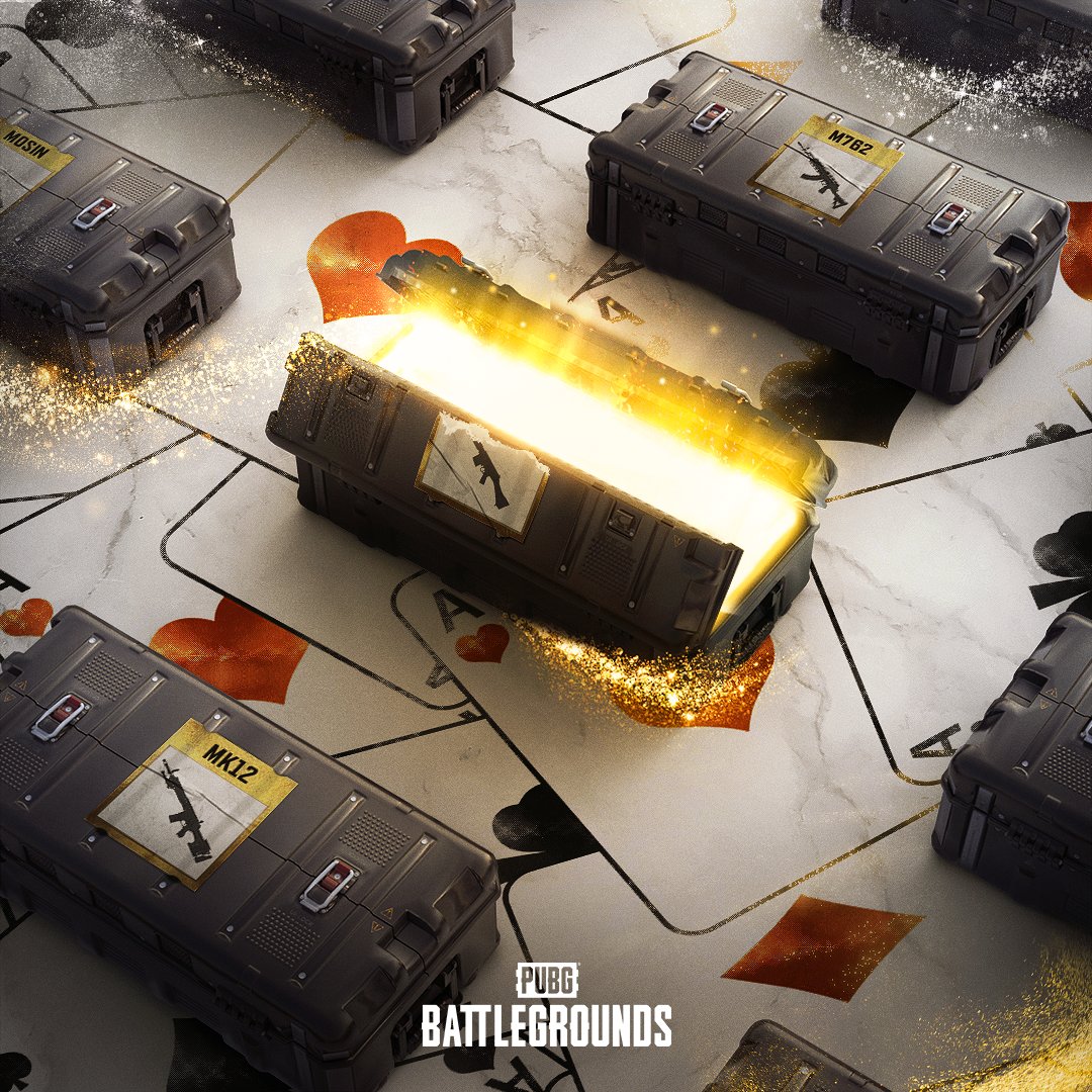 PUBG BATTLEGROUNDS on Twitter "New Gold Plate SLR, Silver Plate SLR