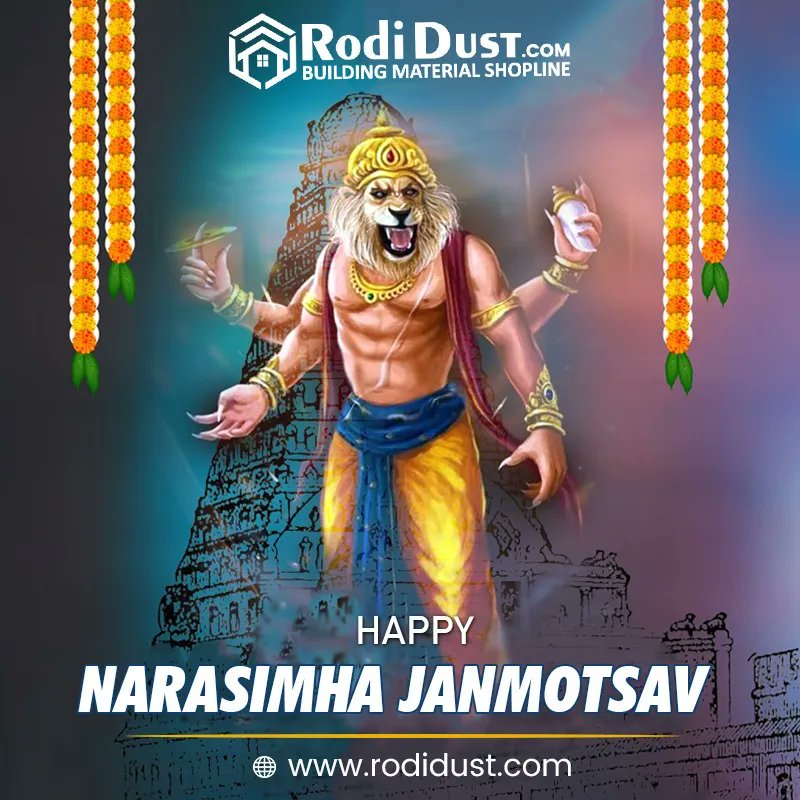 rodidust's tweet photo. Let us take inspiration from Lord Narasimha to always stand for the right and to always do the just thing to do…. Happy Narsimha Jayanti
#narasimhajayanti #rodidust #narasimha #nrisimhadevin #vishnu #dashavatara #rama #krishna #narayana #spiritual #radhakrishna #harekrishna https://t.co/dkjn06V6No