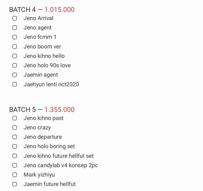 zclthinker's tweet photo. HELP RT ❗
wts jeno photocards 

🗯️ BATCH OR TAKE ALL ONLY
🗯️ nego/sharing allowed (hit my dm >_<)
🗯️ shopee freeong available 
🗯️ jawa barat based
🗯️ split payment/full shopee (admin di tanggung buyer)

t. pc wfm hoodie fortune arrival kipast holo we boom AC mark jaemin jaehyun https://t.co/OuqlXflAT2