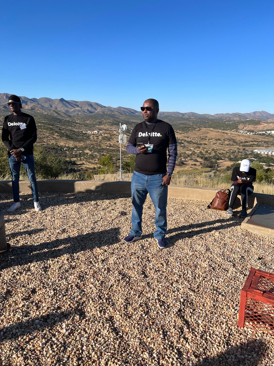 deloittenamibia's tweet photo. A quick pitstop to enjoy the view, the fresh air and a few words of inspiration!
“Always remember that you have to walk your own journey” – words shared to our students by Julius Nghikevali, Deloitte Staffing Partner.
#NamHUG2022 #JoinDeloitte #impactthatmatters https://t.co/nqgIhbYw6f