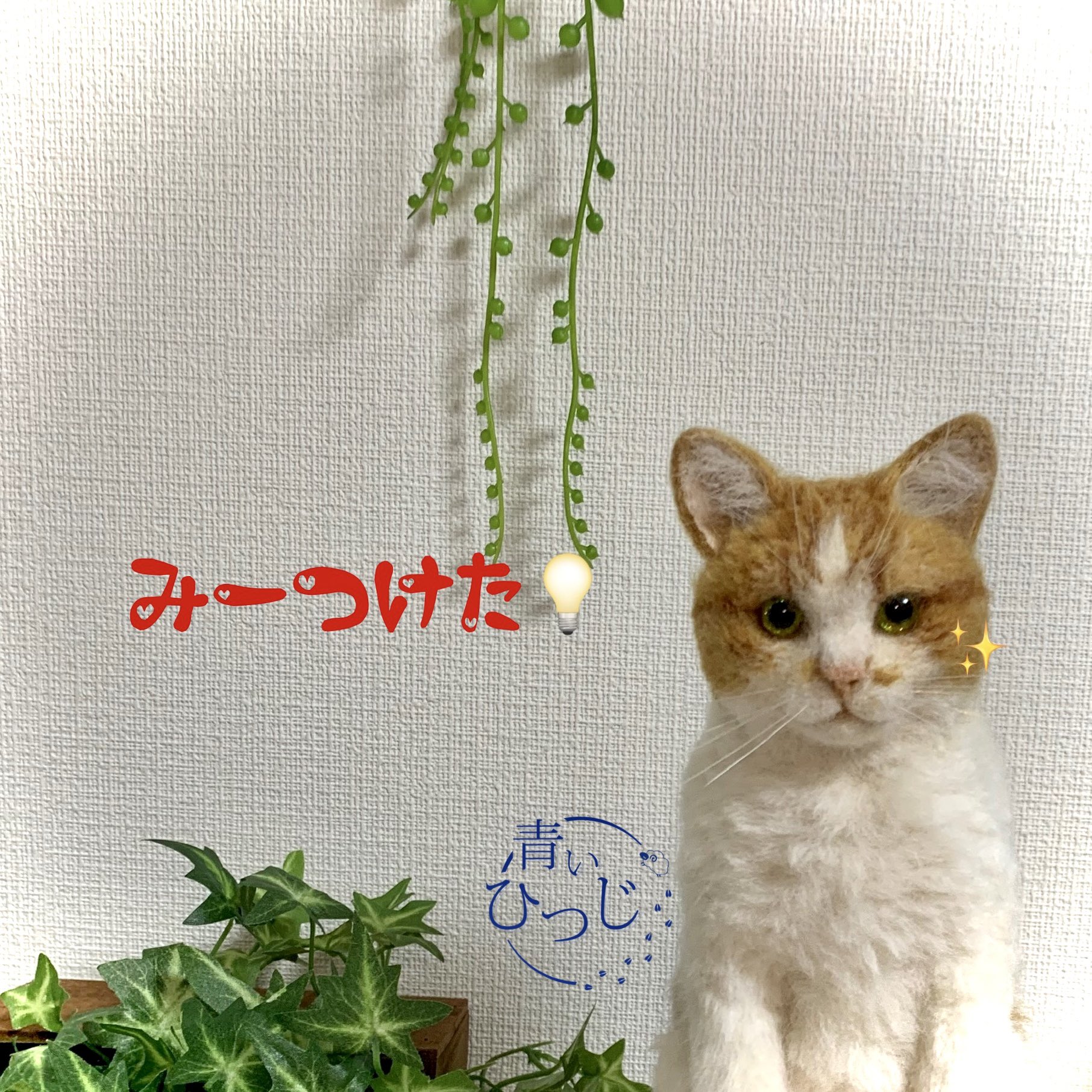 マユ きらーん 羊毛フェルト マンチカン T Co Qk7ieltues Twitter
