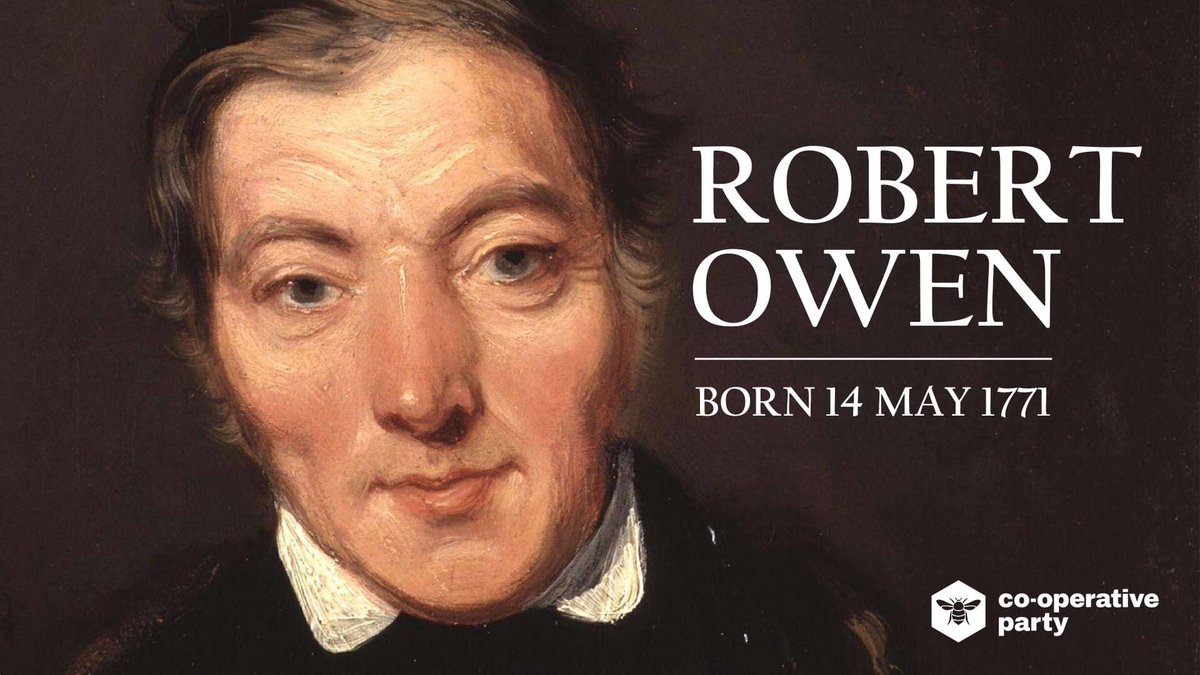 ajpaterson's tweet photo. It’s New Lanark trailblazer Robert Owen’s 251st birthday today. And the best present I can think of would be for all @coopuk members (anyone who shops there and scans their blue card) to vote #YesToMotion9 and retain the link with the @CoopParty. 

#NewLanark #coop #cooperatives https://t.co/ovJj7edpue