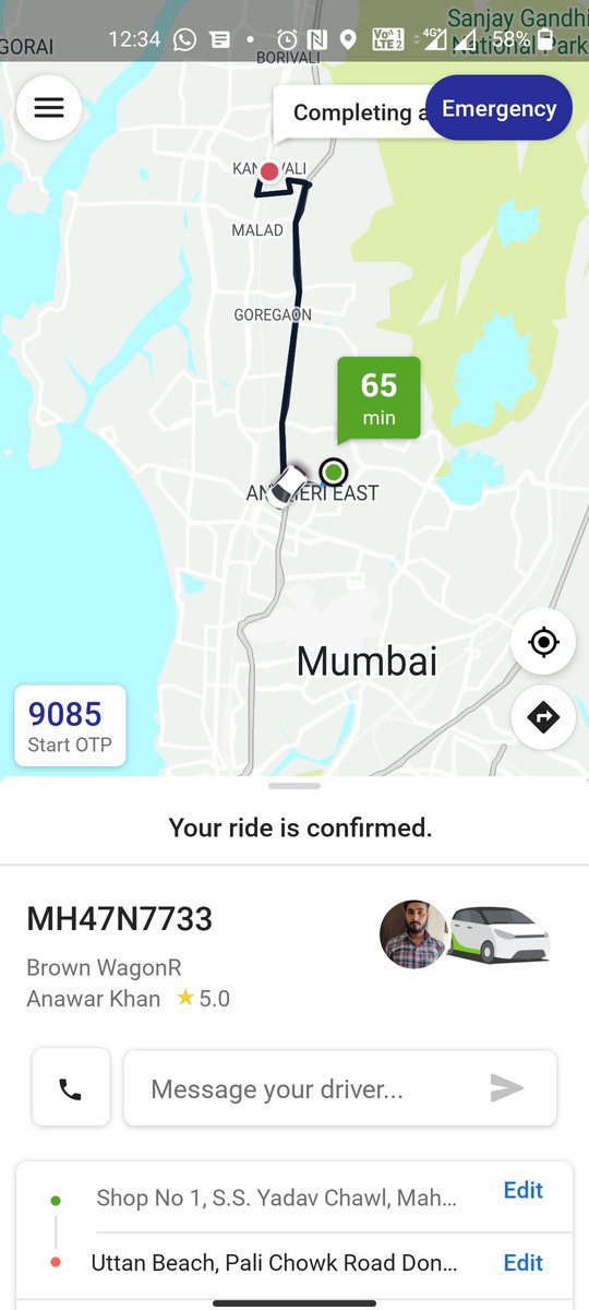 manfredfernando's tweet photo. @Olacabs Are there no cabs in Mumbai anymore. https://t.co/8ab4PV5t1H