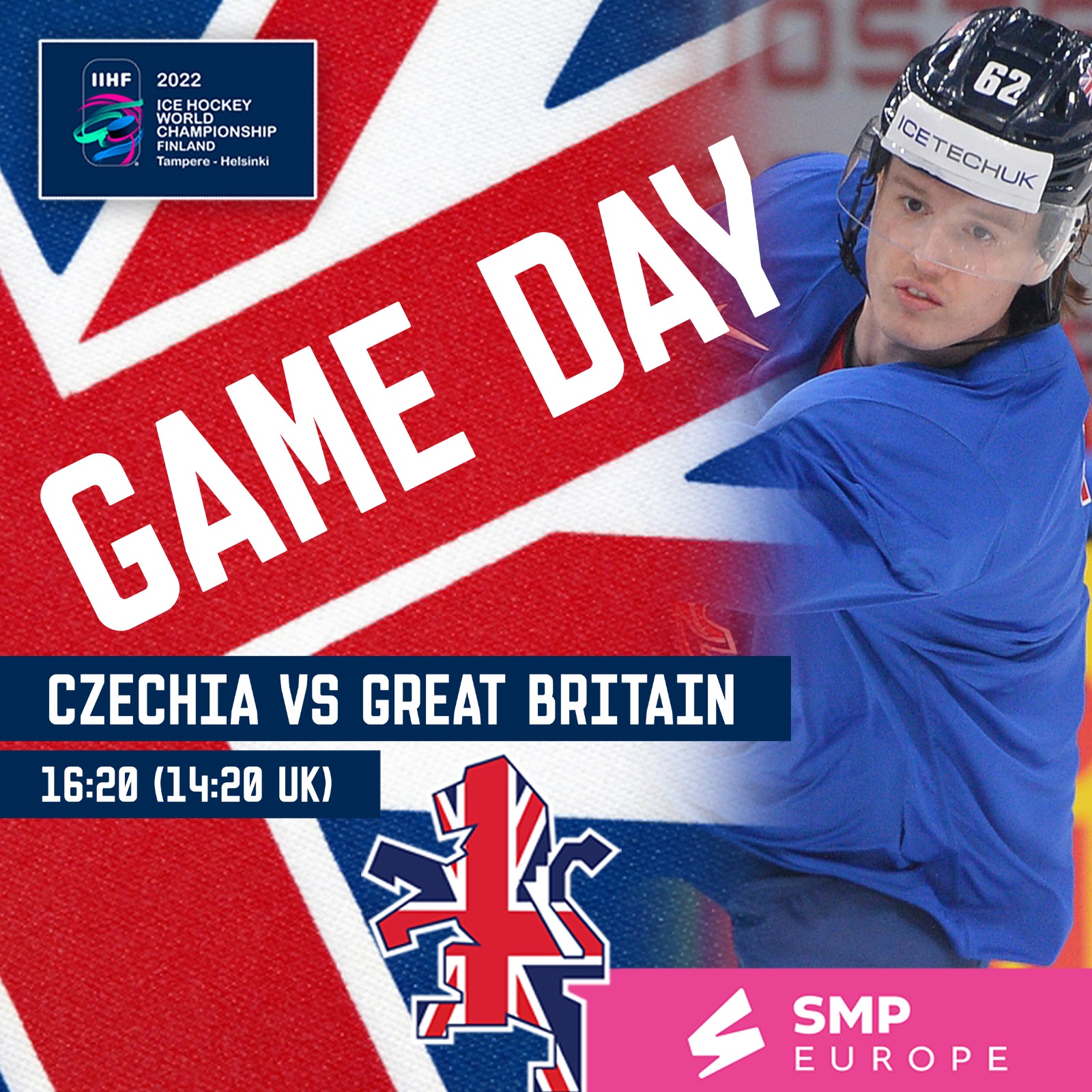 Team GB Ice Hockey on Twitter "🏒 GAMEDAY 1 🇨🇿 Czechia v Great Britain