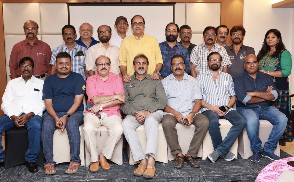 Kochi and Trivandrum Malayalam film Producers meet @oraclemovies_ @gkacts