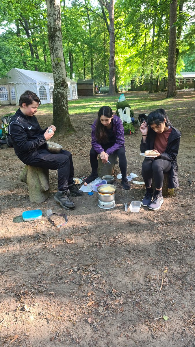 Eggey bread for breakfast