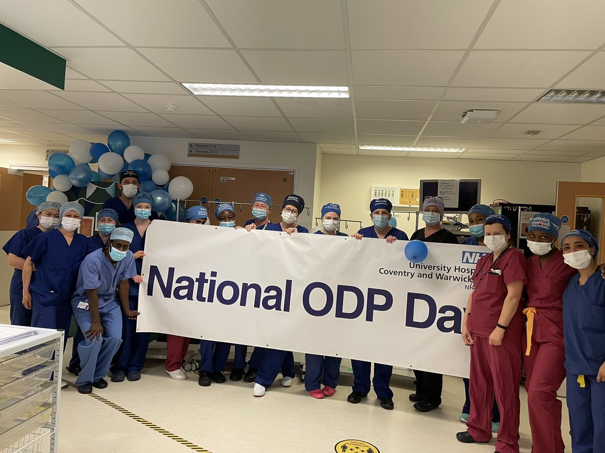 Wishing  @AHPS_UHCW #ODPs a happy #ODPday. Thank you for all that you do - you are all amazing 💫 💫 @UHCW_MTC @UHCW_THEATRES #vascularaccess