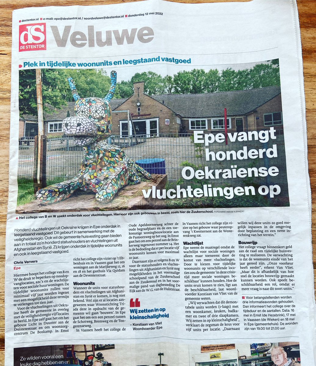 ViaQuidam's tweet photo. Stentor verzint verhaal!!
Gasthuis Pension Via Quidam gaat géén vluchtelingen opvangen. 

Dit artikel is geplaatst onder de naam van Chris Ververs. Ik heb hem aan de telefoon gehad en hij heeft dit artikel helemaal niet zelf geschreven. 

Wat een prutsers bij #DeStentor !!! https://t.co/ih6GLWB0Gg