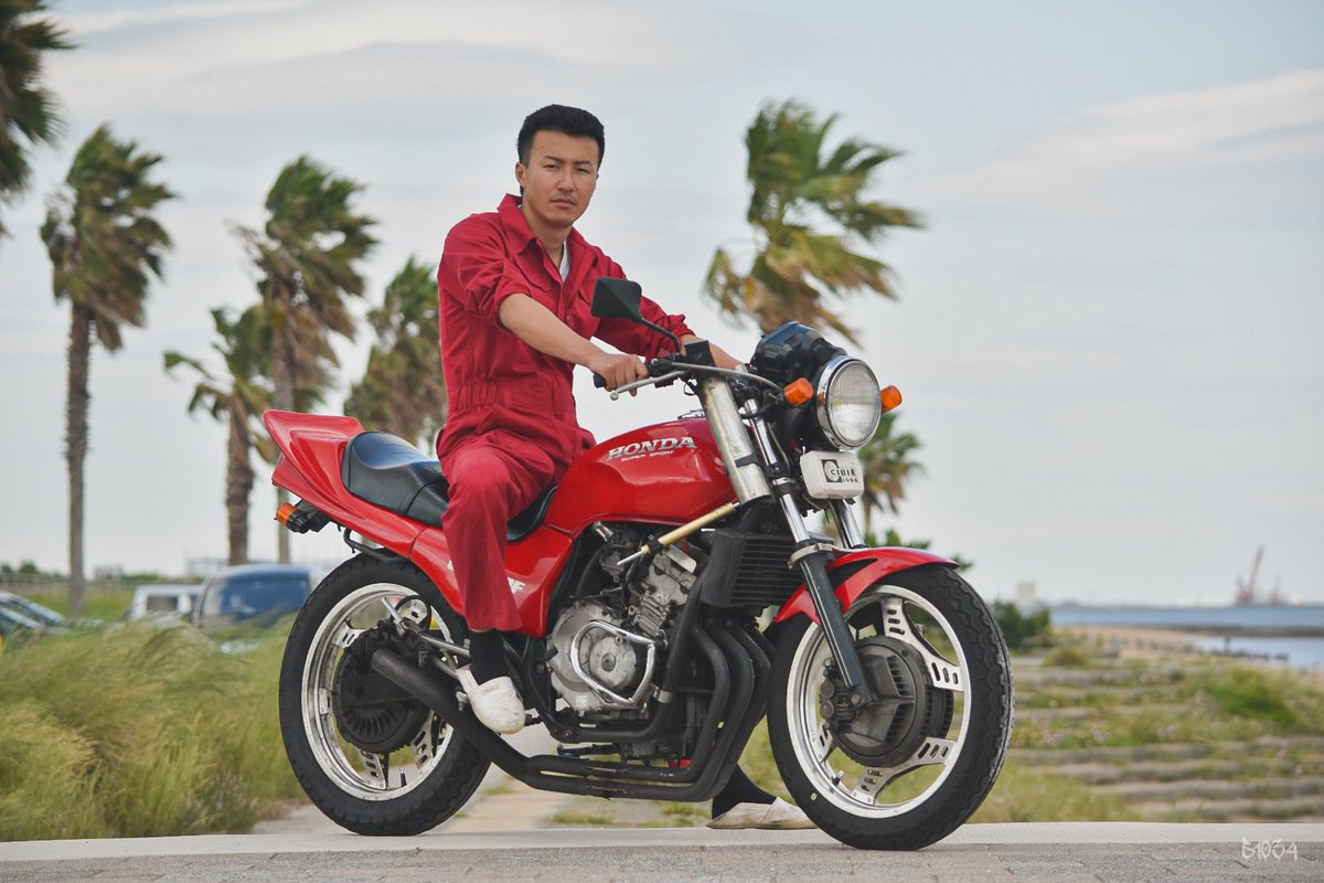 CBX　CBR 当時　jys エンデ　ノーカット　希少 ＷＲＰ まさチャンプロード CBX用JYSエンデ菅を装着しているゾ