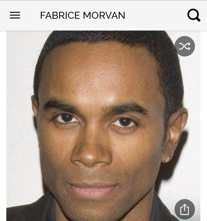 Happy birthday to this (They listed him as a singer) Happy birthday to Fabrice Morvan half of Milli Vanilli 