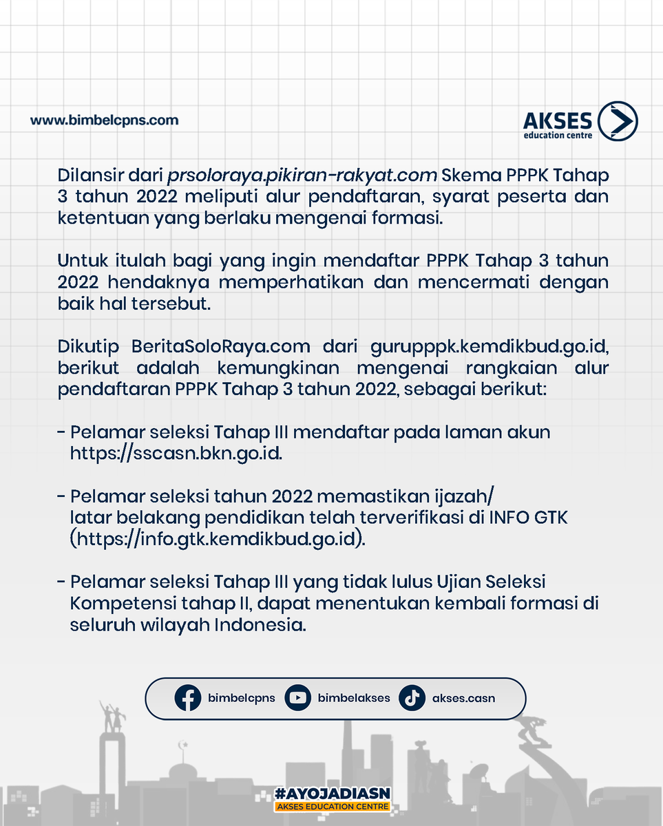 bimbel_cpns's tweet photo. Kabar Terbaru PPPK tahap 3 dari Kemendikbud
#kemendikbud #pppk2022 #pppktahap3 #pppk https://t.co/phryWhQqnO