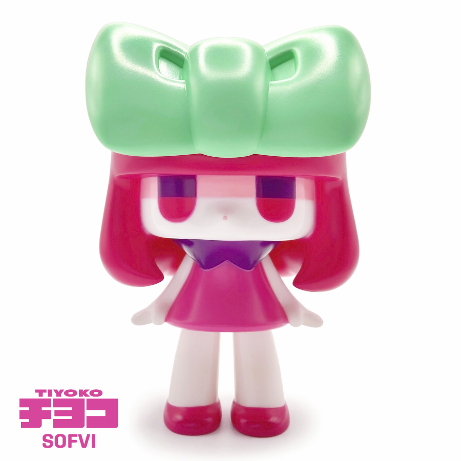 タカハシユリ　チヨコ　ソフビ　Mood Pink ムードピンク 出展名：チヨコ ブースNo：L-175 西館4階 出展日：21日土曜のみ 新色