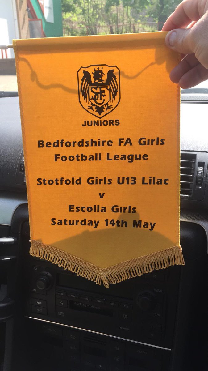 ClarkyB1977's tweet photo. Today’s the day, last game of the season for @StotfoldJuniors U13 Lilacs (sponsored by @NewEdgeSocial) League Cup Final v @EscollaGirls Who knows what it will bring, rest assured we will give our all - see you on the other side. #lovethegame #COAG ⚽️⚽️💛🖤 https://t.co/1BEHkXEMmq