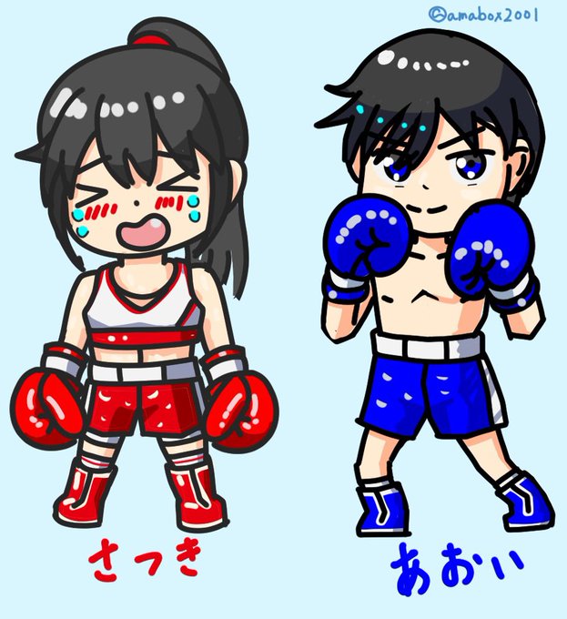 葵(♂)も描きましたφ(^o^) 