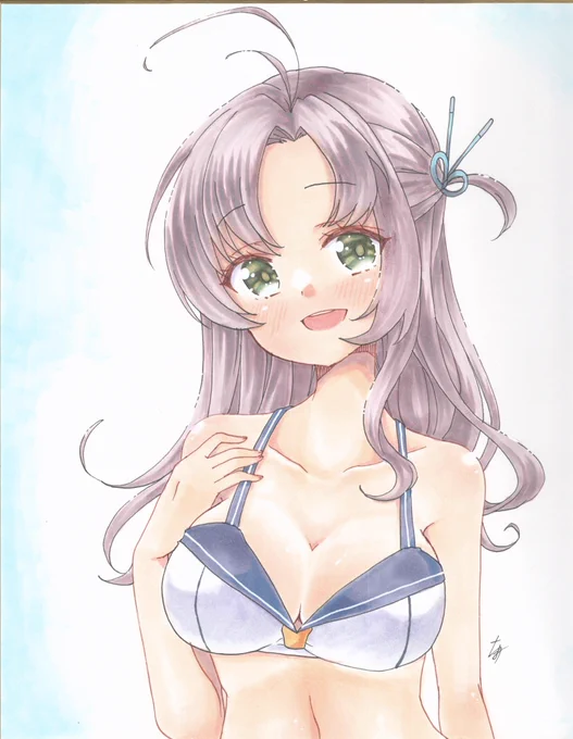 衣笠(水着)
 #神戸かわさき9 