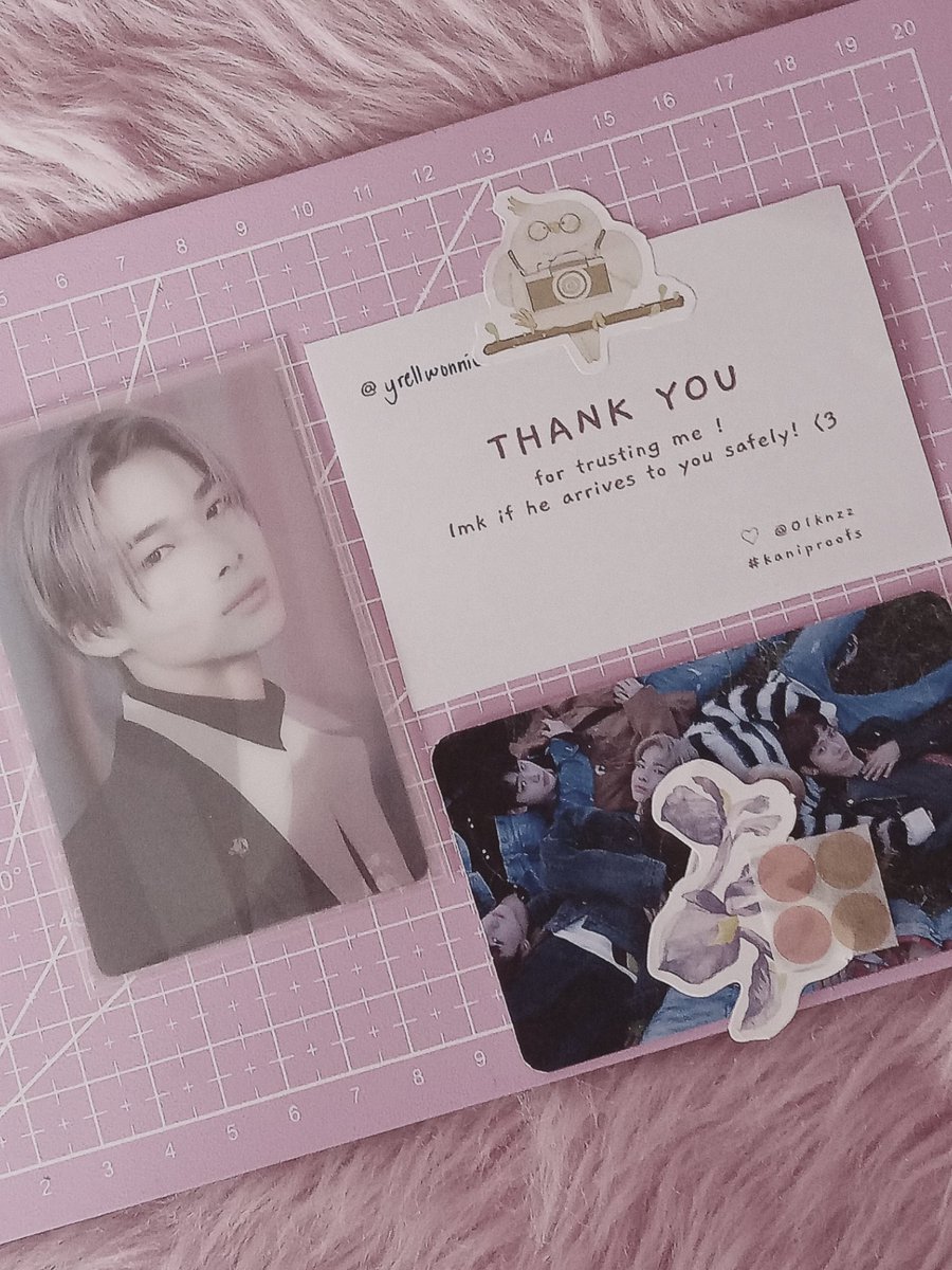 yrellwonnie's tweet photo. — #yrellmails 💌
another mail just arrived!🤍 thank you @01knzz for packing ni-ki safely , till my next purchase! 🖇 ✨
#kaniproofs https://t.co/rZLgIJmviG