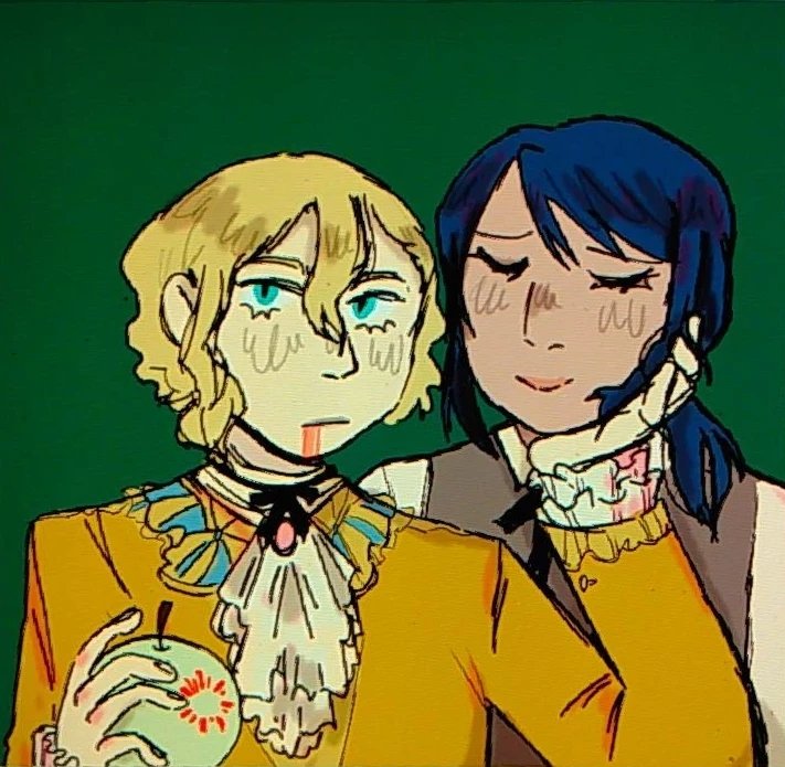 Butterniphe's tweet photo. Welcome back to their weird sibling dynamic that I love
#marsred #marsredanime #marsredmanga #aoishirase #defrott #marsreddefrott #marsredaoi #fanart #marsredfanart #drawing #vampires #anime #manga https://t.co/910lK3vWrJ