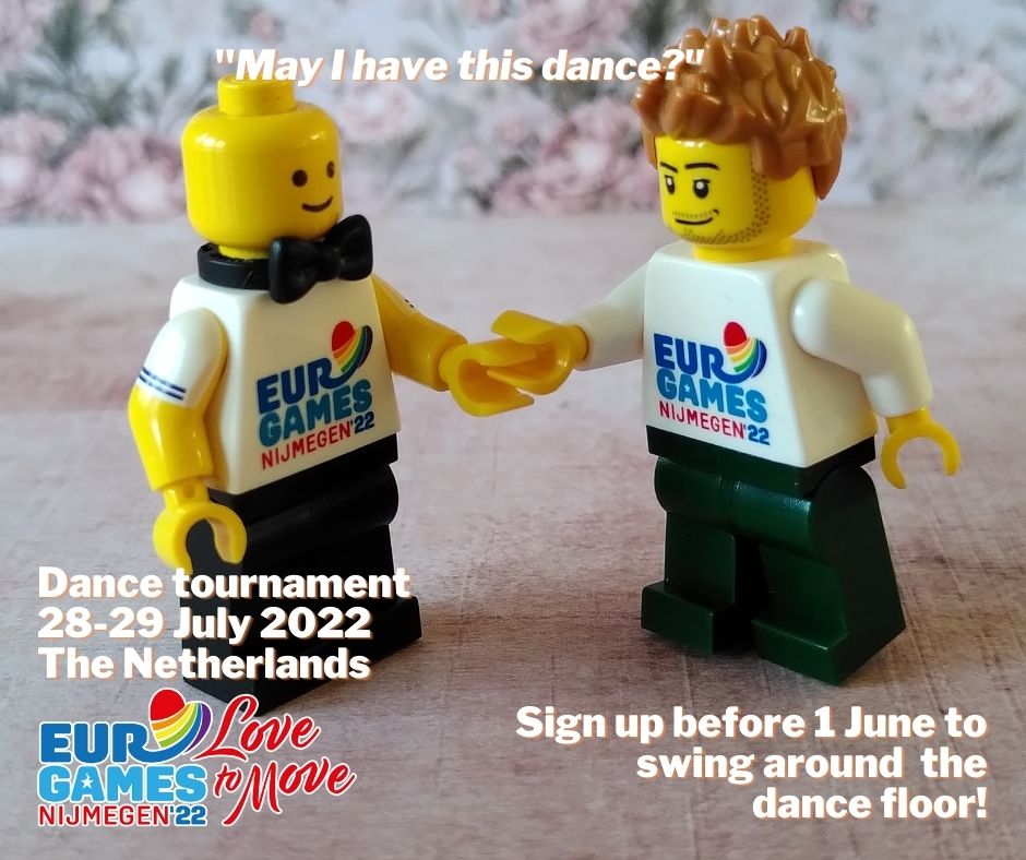 EuroGames2022's tweet photo. Not sure yet if you are going to participate in our Dance Tournament? Register before 1 June to ensure your place in the spotlight! https://t.co/dE6K2W4fnq
#EGLSF #LGBTIQ #EuroGames2022 #queersports #queerdancers #ballroomdancing #equalitydancing #devereeniging
@EParakhina https://t.co/zE0oWM0sVG