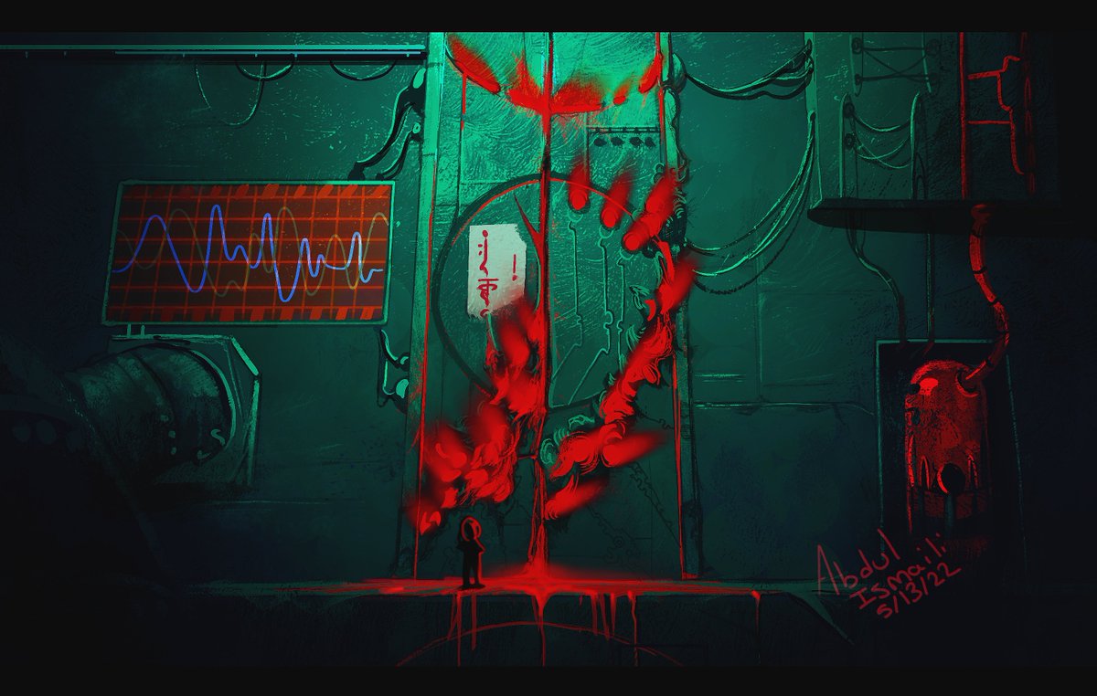 A very evil door I made 👍