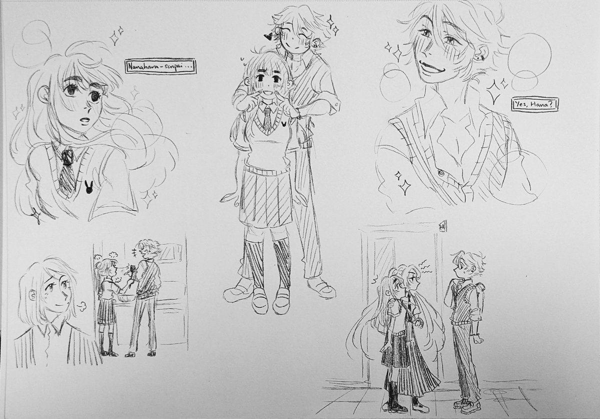 spell_struck's tweet photo. Some more original content featuring a love interest and an antagonist #originalart #originalcharacters #spellstruck https://t.co/XGtUdNGj37