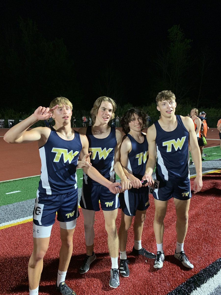 Tri-West High School XC / Track and Field (@tw_xc_tnf) on Twitter photo 2022 Sagamore Conference 4x400 Champions! Morgan, Saylor, Merrion, Goodin <a href="/triwestsports/">Tri-West High School Athletics</a> <a href="/TriWestTrack/">TW Track and Field</a> 2022 Sagamore Conference 4x400 Champions! Morgan, Saylor, Merrion, Goodin <a href="/triwestsports/">Tri-West High School Athletics</a> <a href="/TriWestTrack/">TW Track and Field</a>