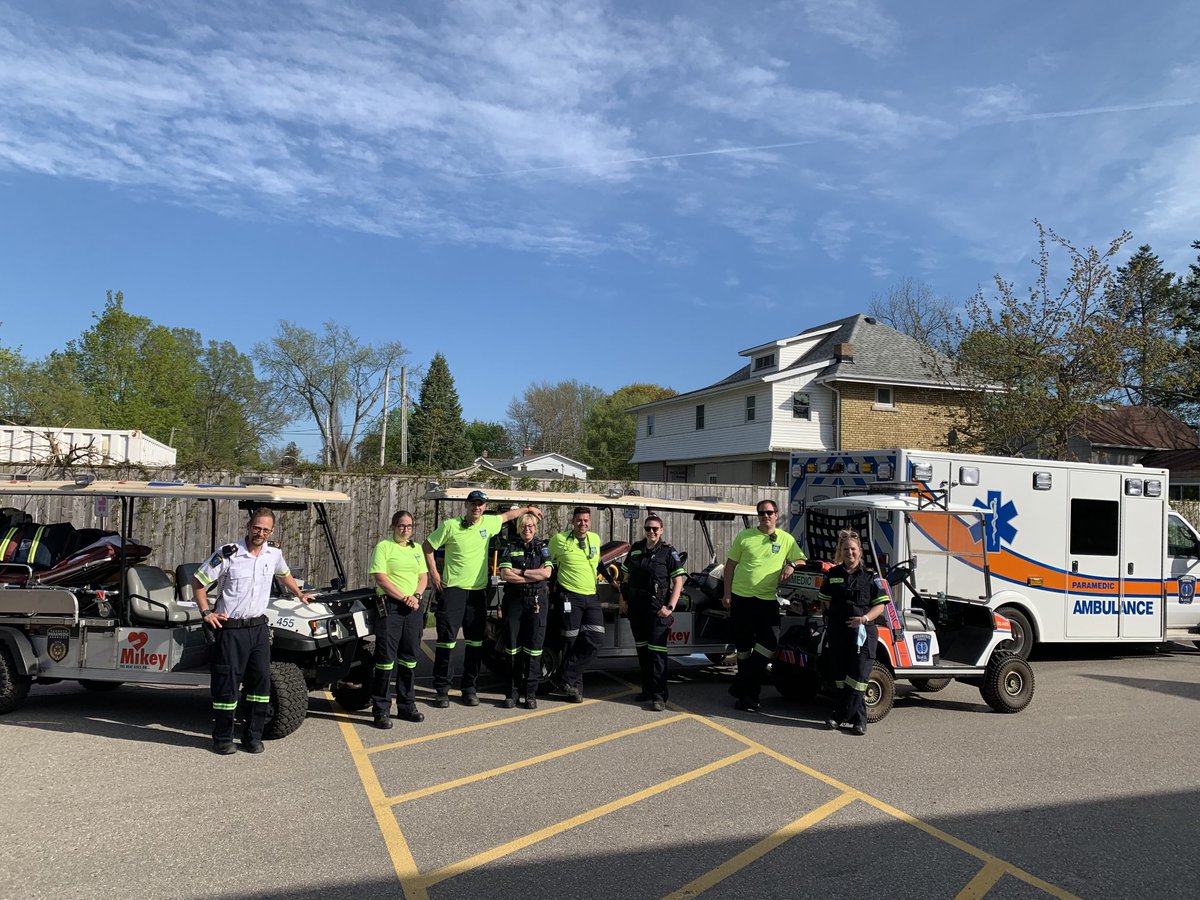 NorfolkEMS's tweet image. Thank you to those who helped out today at the Friday the 13 event in Port Dover