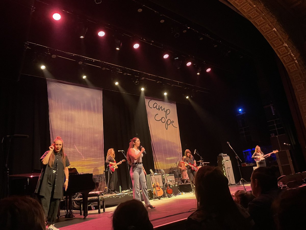 dormousesighs's tweet photo. We love the power emo band, Camp Cope, and their friends @AuslanStageLeft @courtneymelba @JuliaJacklin @angie_mcmahon @MisterBirdZ @jacob_diamond 🌀 https://t.co/qx28xytbkg
