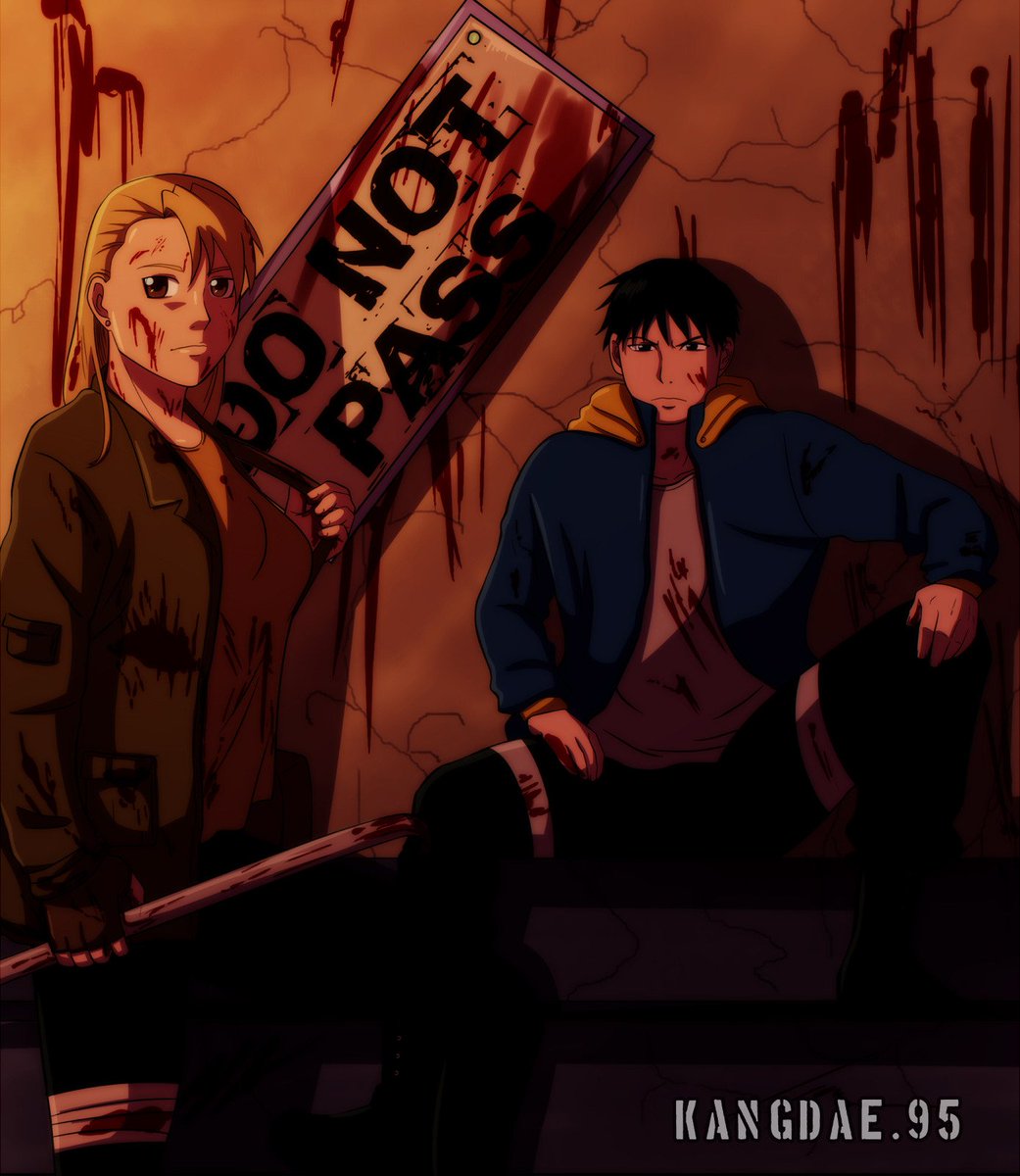 95Kangdae's tweet photo. Zombie au Royai 🤪
Support me on Patreon ❤️
https://t.co/u6k7E1E8fF
#fanart #royai #FullmetalAlchemist #commissionsopen https://t.co/4nQiLzYPfw