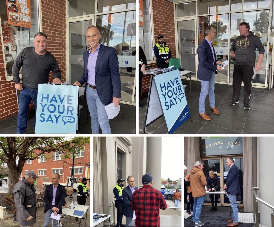 EddyKontelj's tweet image. Thank you to everyone who came out to meet and speak with me today at listening posts in West Geelong and Newcomb. I really appreciated the feedback, ideas and discussions. Even got to catch up with community advocate John Verikios 👍🏼🙏🏼 #community #geelong #listentocommunity