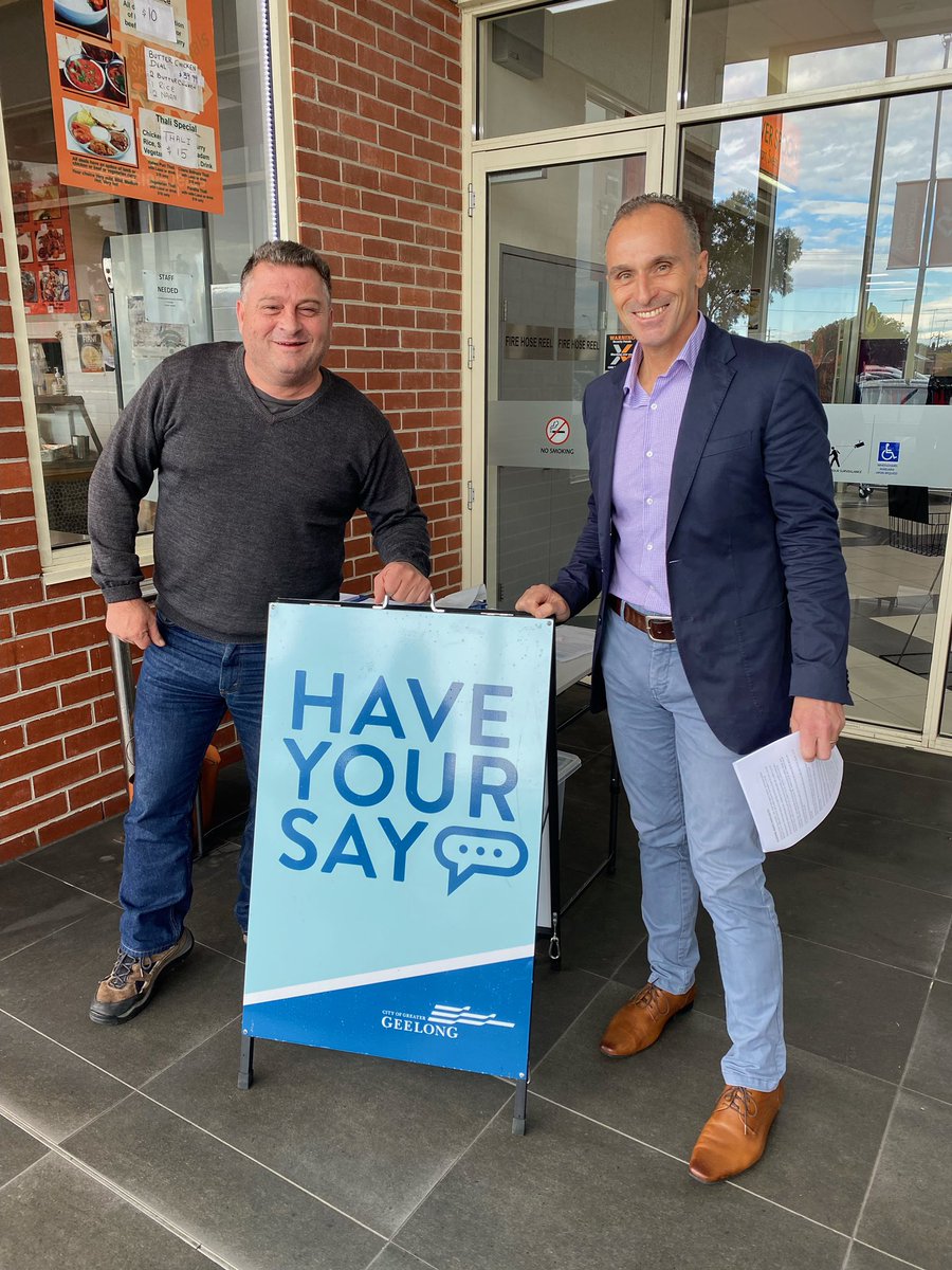EddyKontelj's tweet image. Thank you to everyone who came out to meet and speak with me today at listening posts in West Geelong and Newcomb. I really appreciated the feedback, ideas and discussions. Even got to catch up with community advocate John Verikios 👍🏼🙏🏼 #community #geelong #listentocommunity