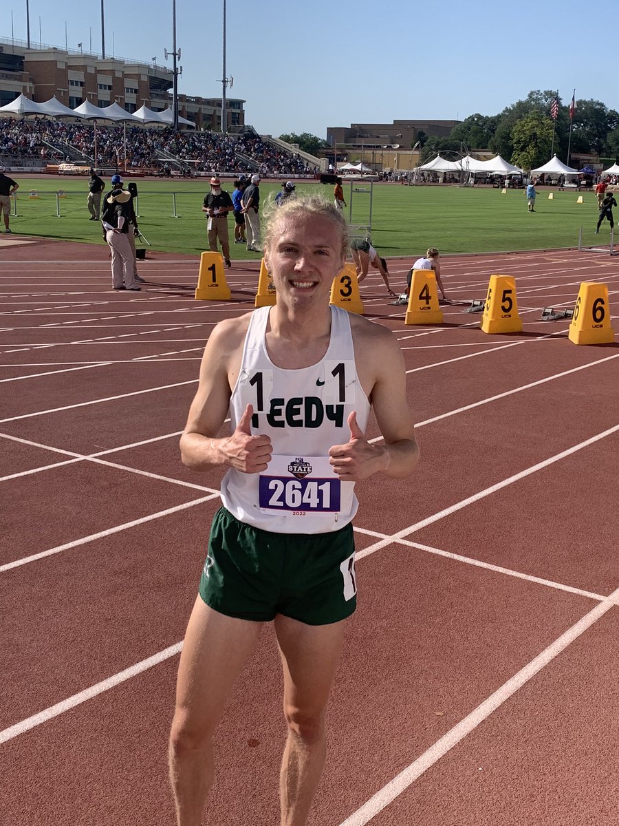 TheRaneyFamily's tweet photo. So proud of @KeatonARaney finishing his Senior track season at State today!  Can’t wait to see him running @ACU_TFXC next season! https://t.co/DujCAbPm4y