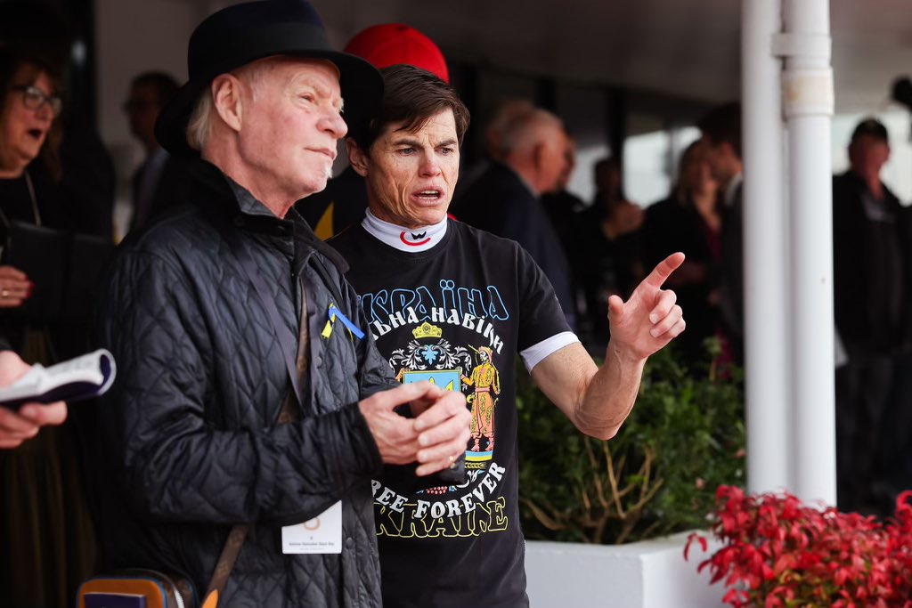 FlemingtonVRC's tweet photo. A poignant last-stride victory for @SadlerJd’s Flash Feeling, with managing owner Marcus Jacobson pledging his winnings to @CWilliamsJockey’s Ukraine appeal. Donate now: https://t.co/pg1p45RkPk https://t.co/O7K61uF2AP
