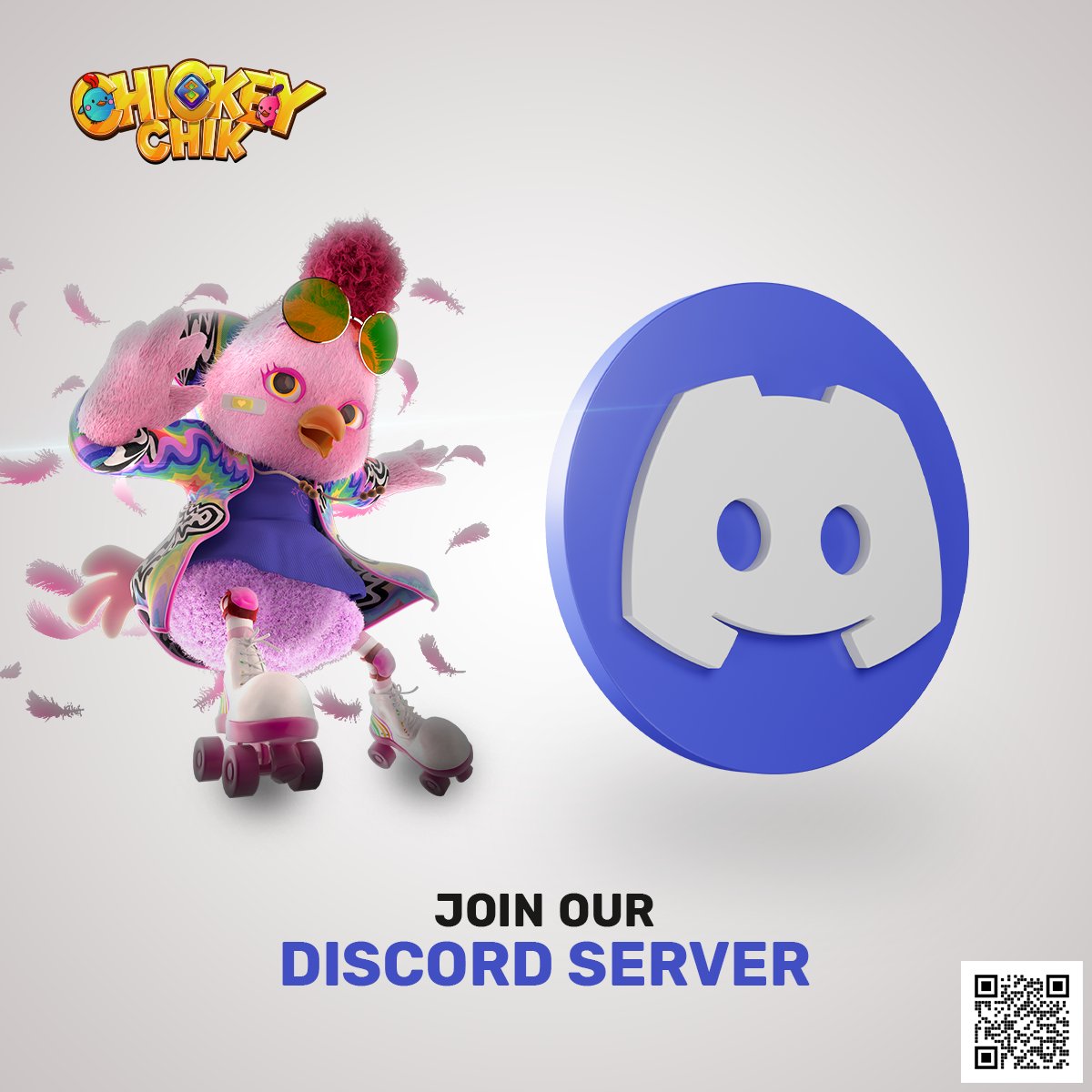 Join our Discord Community today !!

discord.gg/chickeychik

#Discord #DiscordServer #ChickeyChik #ChickeyChikTokens #P2E #PLAYTOEARNGAMES #NFTCommunity #NFT