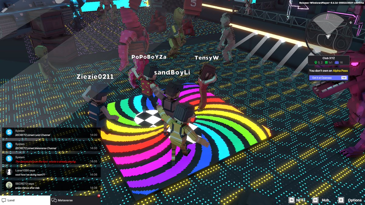 SECRETO666666's tweet photo. @TheSandboxGame let dance together #SAND #thesandboxgame #NFTCommunity #NFT #NFTgaming
@TheSandboxGame https://t.co/TjU0po3HYI