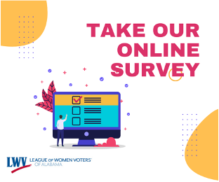 AlabamaLwv's tweet photo. We're conducting a demographic survey of our members as a first step in examining and improving our diversity, equity and inclusion. #LWVAL Members, please fill out the survey. The link is in your email. @LWV #LWV #DEI #Alabama @EvDem https://t.co/PMtVnnwBmo