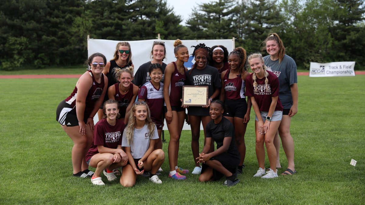 Cville_XCTrack's tweet photo. Campbellsville shines on final day of NCCAA Outdoor Championships.

#WeAreCU 

➡️➡️➡️ https://t.co/AkNuMxjMi7 https://t.co/uwzhHXYRsp