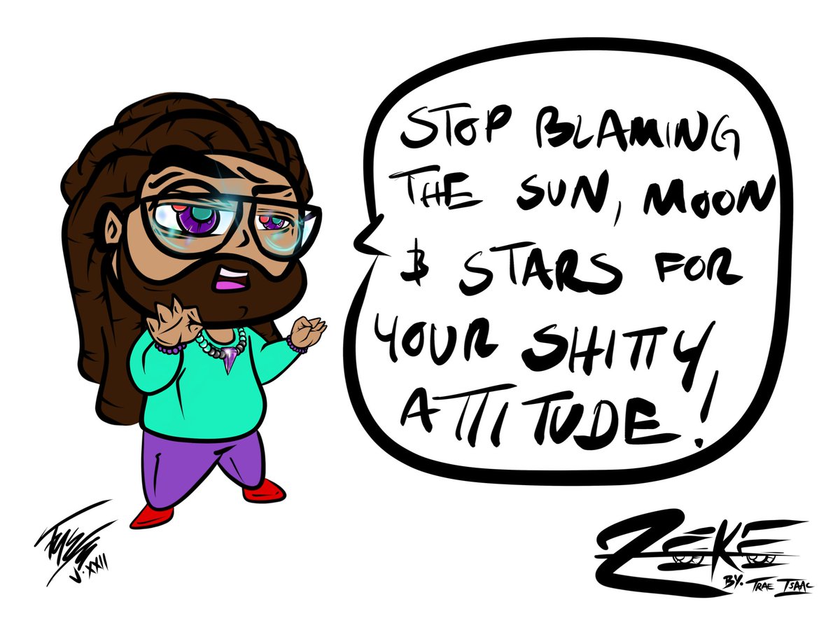 TraeIsAAc's tweet photo. Zeke Said:
It’s you…not the Zodiac…
#traeisaac #zodiac #mentalhealth #mentalhealthawareness #selfawareness #accountability #lookwithin #discernment #proverbs #lessons https://t.co/wRRtRodpVG