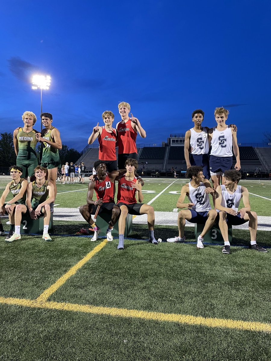 4x400 relay places 2nd at the GCC championships!  (3:26.82)