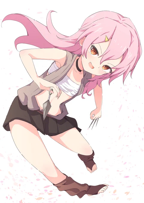 26日目 ベニスモモ
#くノ一ツバキの胸の内
#100日チャレンジ 