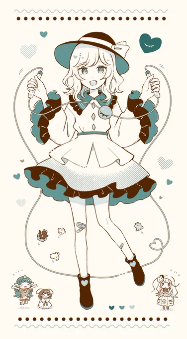 なわとびこいしちゃん #5月14日はこいしの日 
