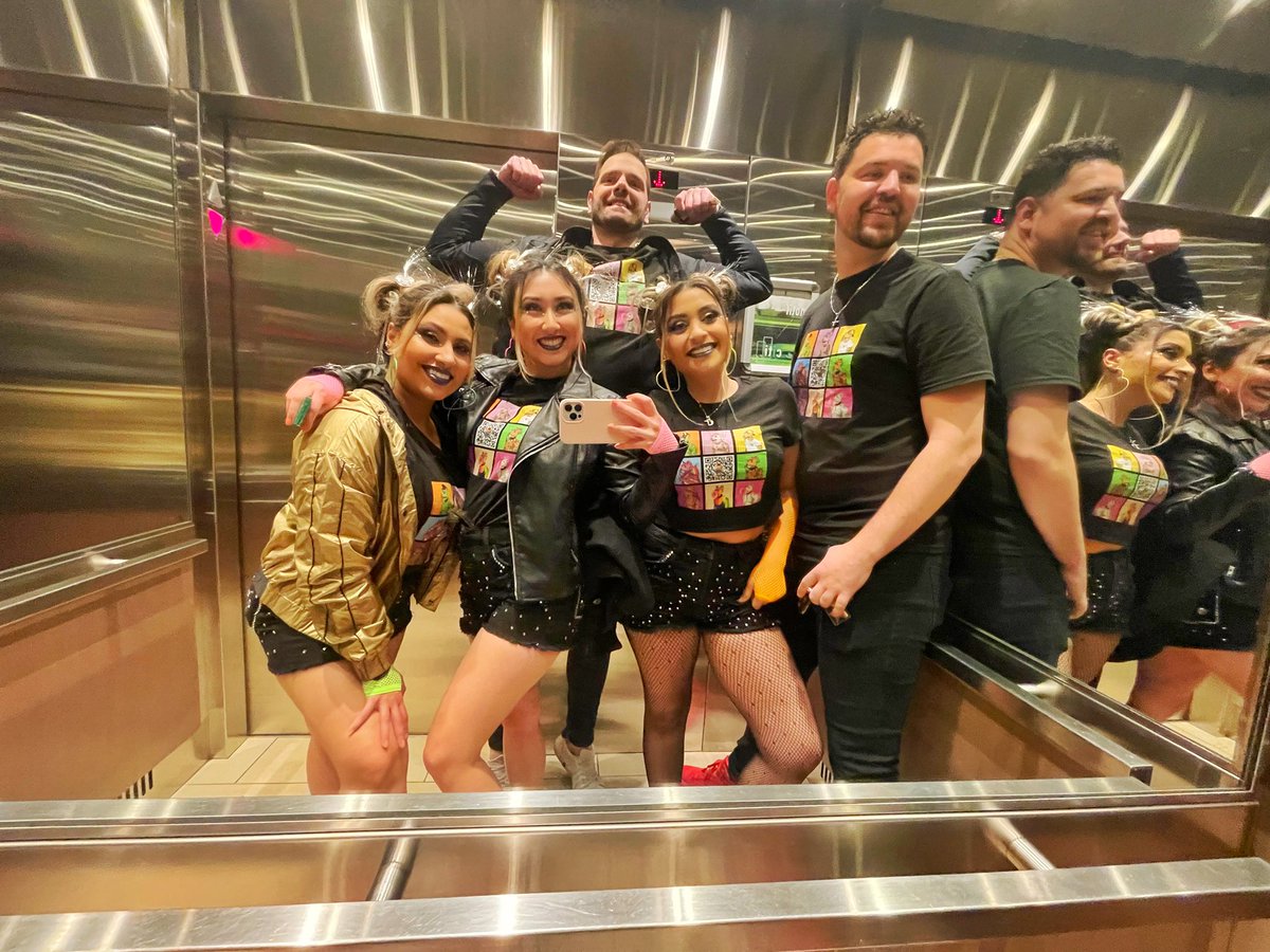 Nothing to see here, just some Pride panthers heading out for a #pride night 😉 🌈  #pridenft