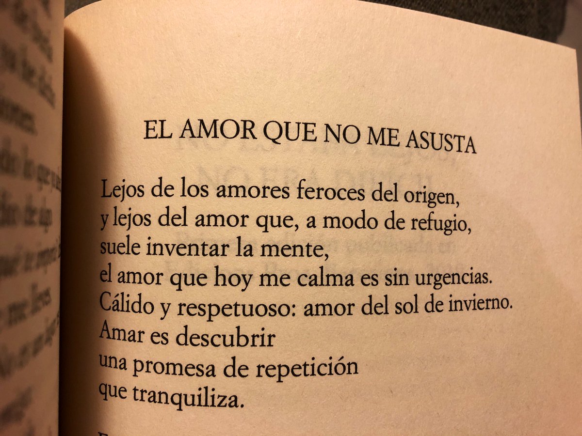 literlandweb1's tweet photo. "…el amor que hoy me calma es sin urgencias".

Joan Margarit https://t.co/DlyaBXEb2L