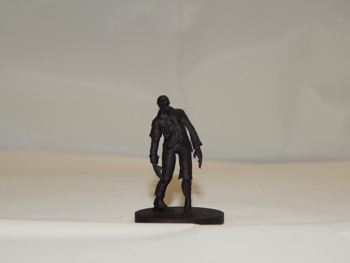 miniman_prints's tweet photo. This is your standard issue zombie, there may be many like it, but this one is MINE. Model by @mz4250. Printed on my @Elegoo_Official Saturn! #dailyminis #DnD #dnd5e #dndminiatures #3Dprinting #3dprinted #3dprinter #resinart #art #SmallBusiness #smallbusinessowner  #miniatures https://t.co/JjfUBNHCOb