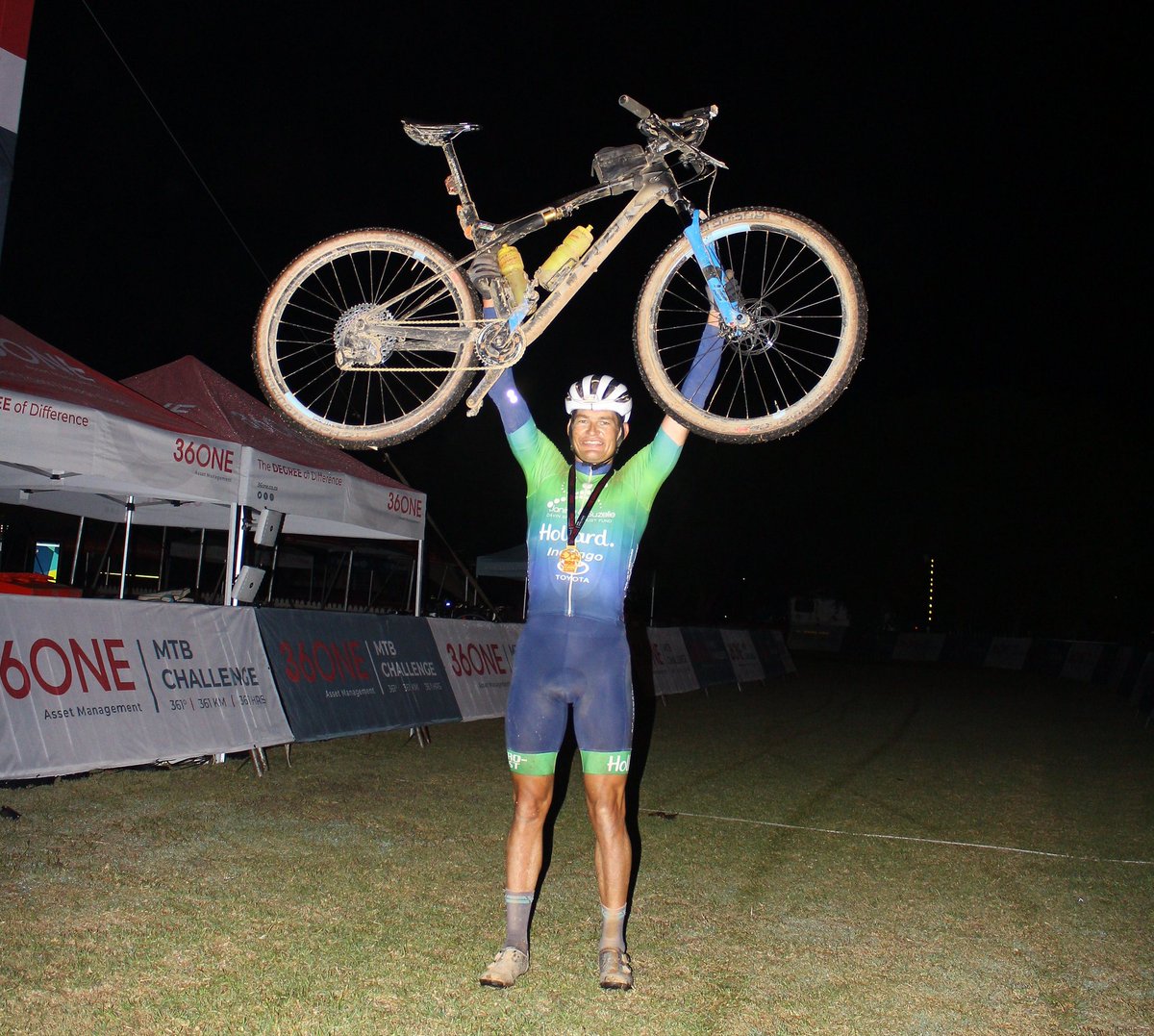 The 36ONE MTB Challenge | 2022 Results:
Solo Men:
1. <a href="/DrikusCoetzee/">Drikus Coetzee</a> 13:17:50
2. <a href="/Dusty_Day/">Dusty Day</a> 14:29:00
3. Freddie Visser 14:31:51

Relay Teams:
1. RDX Powerbar 13:17:51
2. JD Elliott Cycling 13:54:55
3. Cycle4Diabetes 14:45:28

 #theultimaterace
