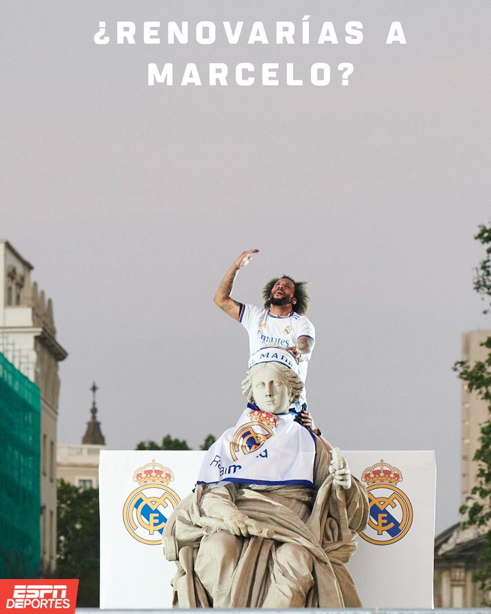 ESPNDeportes's tweet photo. ¿Te gustaría ver a Marcelo renovar con el Real Madrid? https://t.co/bH6vyOvqhy